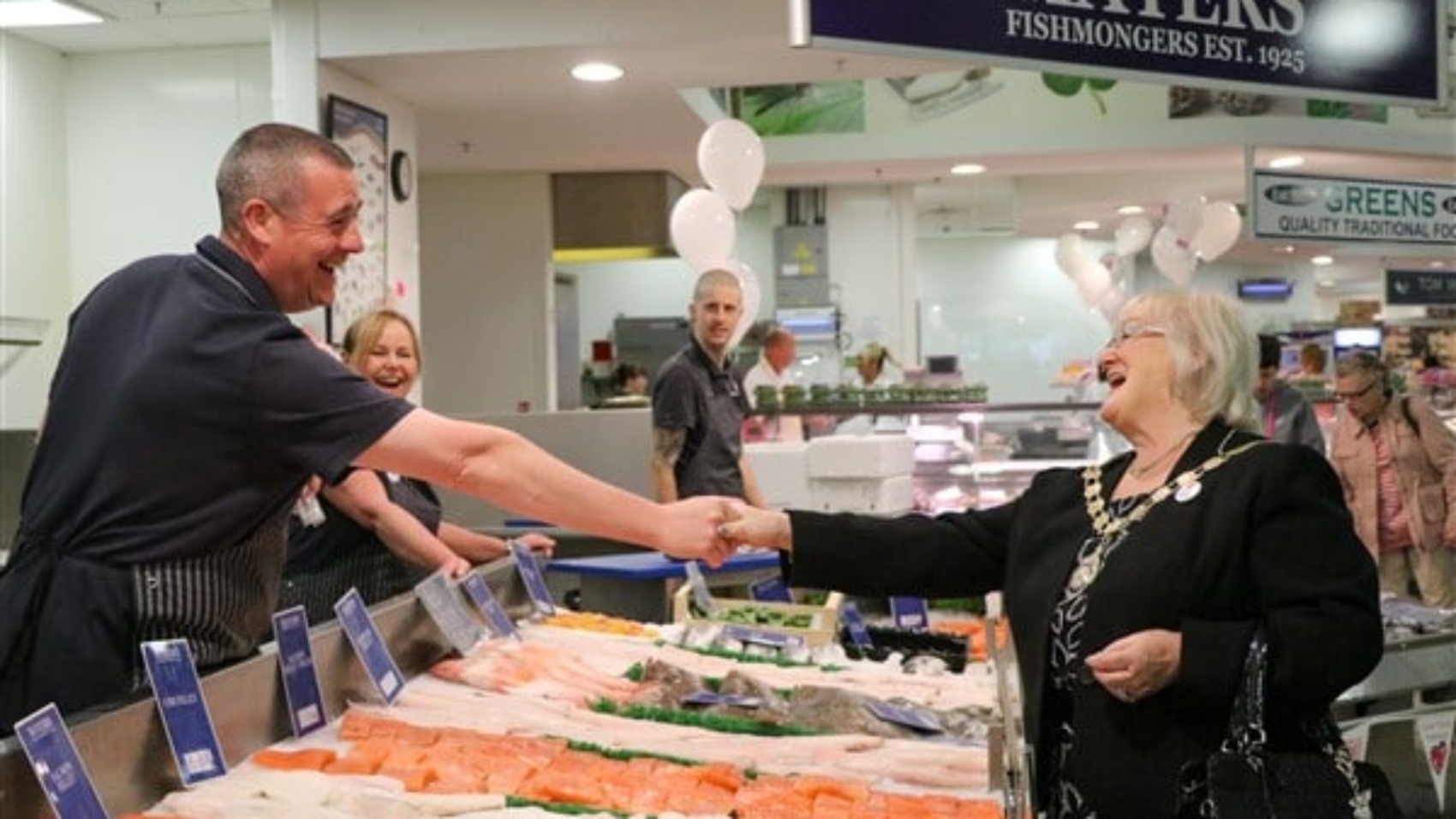 NABMA President meets traders on Blackburn market